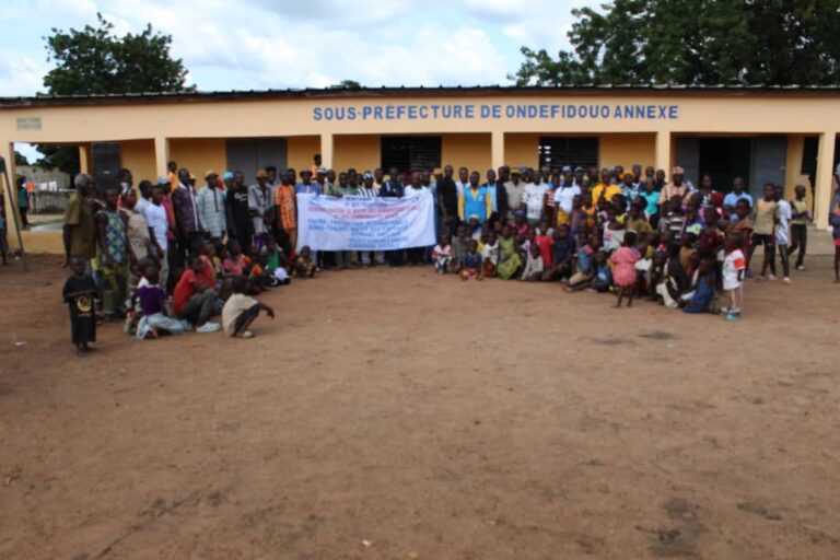 Côte d’Ivoire-AIP/ Les populations d’Ondéfidouo sensibilisées sur l’importance de l’alerte précoce pour la préservation de la paix
