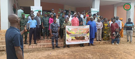 Côte d’Ivoire-AIP/JNP: les Eaux et Forêts encouragent les gestes écoresponsables à Agnibilékrou