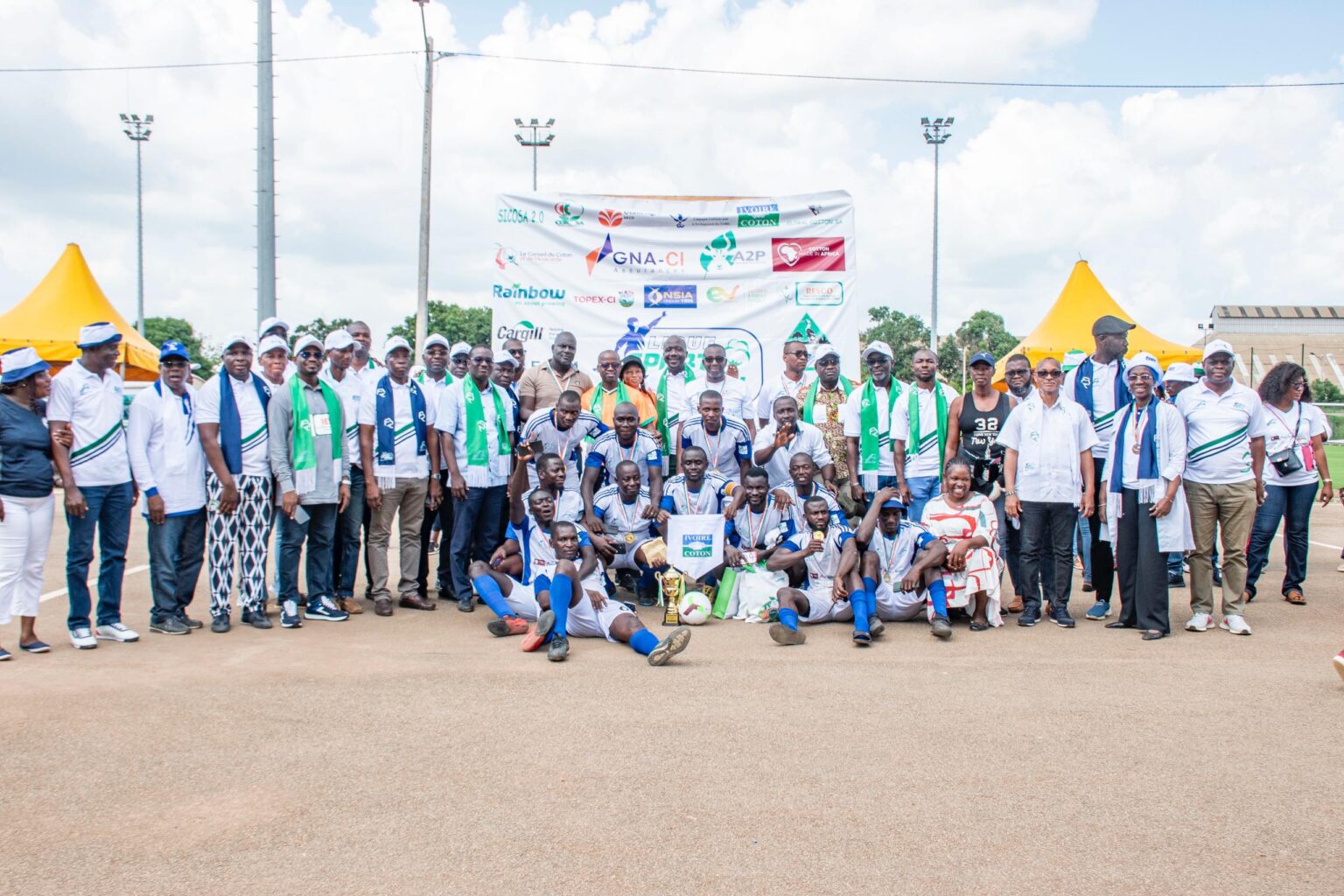 Côte d’Ivoire-AIP/Plusieurs producteurs de coton célébrés lors de la 3ᵉ édition de la Ligue sport coton à Bouaké