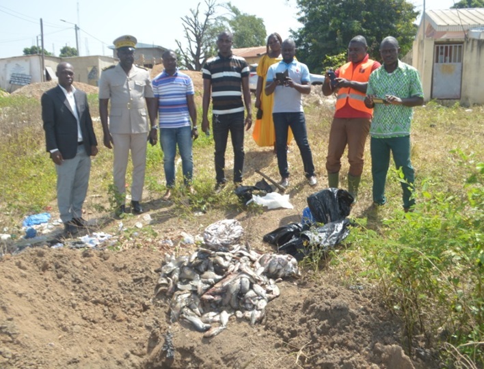 Côte d’Ivoire-AIP/ Plus de 83 kg d’alevins saisis et enfouis à Béoumi pour promouvoir une pêche durable