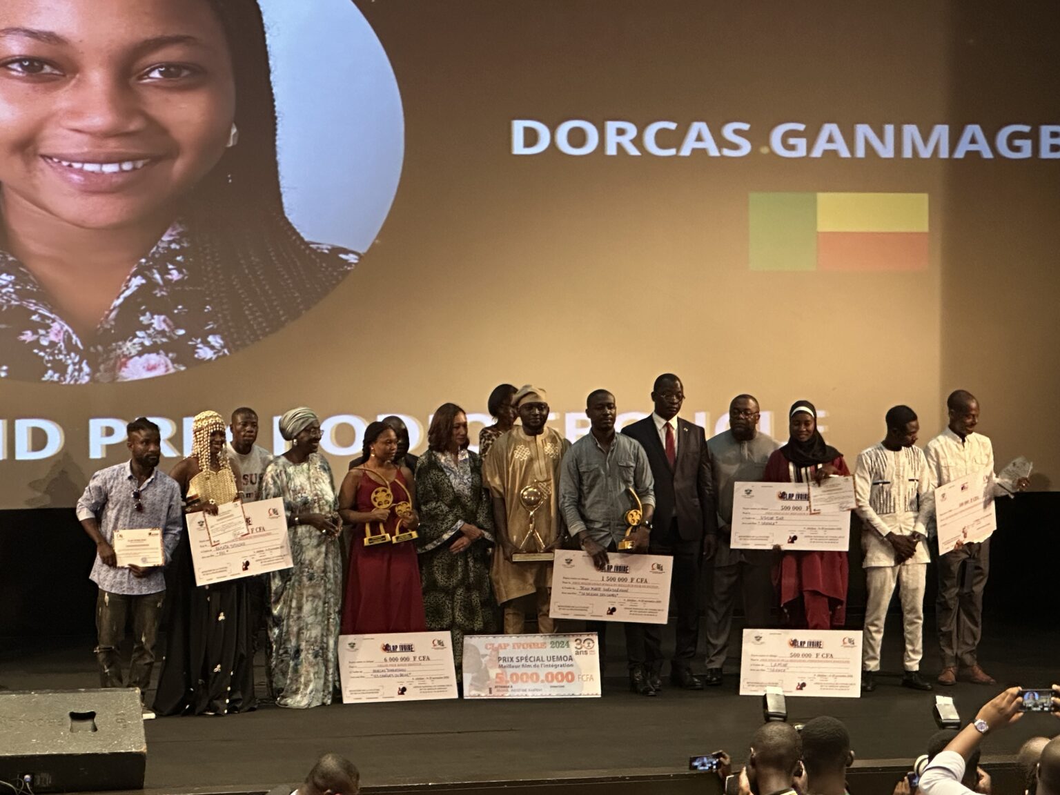 Côte d’Ivoire-AIP/ Clap Ivoire 2024: Dorcas Ganmagbo remporte le grand prix « Kodjo Ebouclé » du meilleurs films