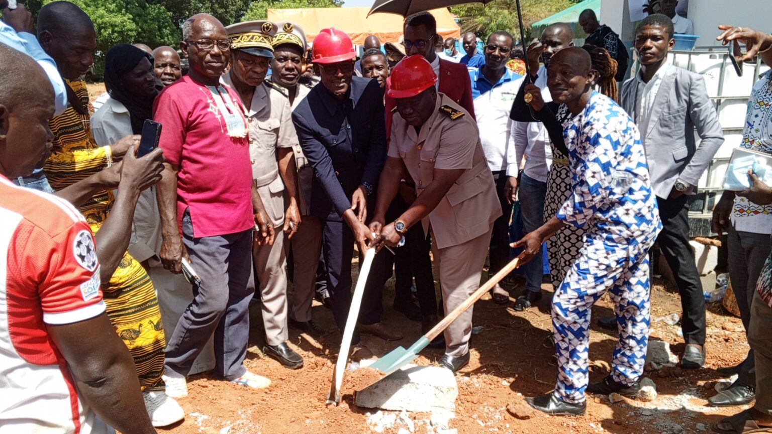 Côte d’Ivoire AIP /Pose de la première pierre du bloc opératoire de l’hôpital général de Kounahiri