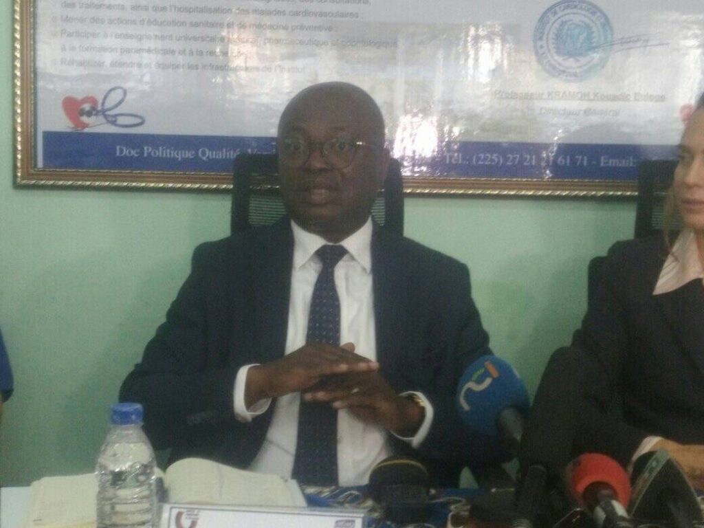 Côte d’Ivoire-AIP/ L’Institut de cardiologie d’Abidjan opère 90% des malformations cardiaques, selon son directeur