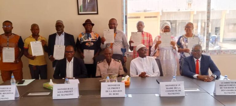 Côte d’Ivoire/Dix hôteliers obtiennent leur permis et licence d’exploitation à Mankono