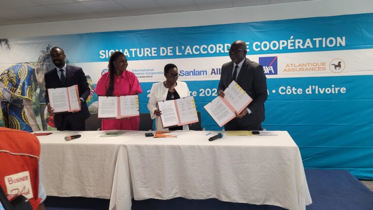 AIP/ Accord pour une assurance climatique au profit des agriculteurs en Côte d’Ivoire