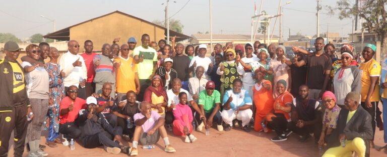 Côte d’Ivoire – AIP / Une séance de fitness pour célébrer la journée internationale des personnes âgées à Bondoukou.