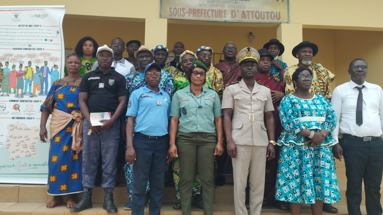 Côte d’Ivoire -AIP/ L’OSEP présente le portail du citoyen « Miliê » aux administrés d’Atoutou