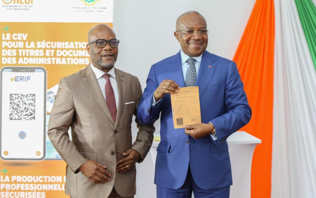 Côte d’Ivoire – AIP/ Le ministre Kambilé lance la plateforme de sécurisation et de digitalisation des actes de justice à Dabou