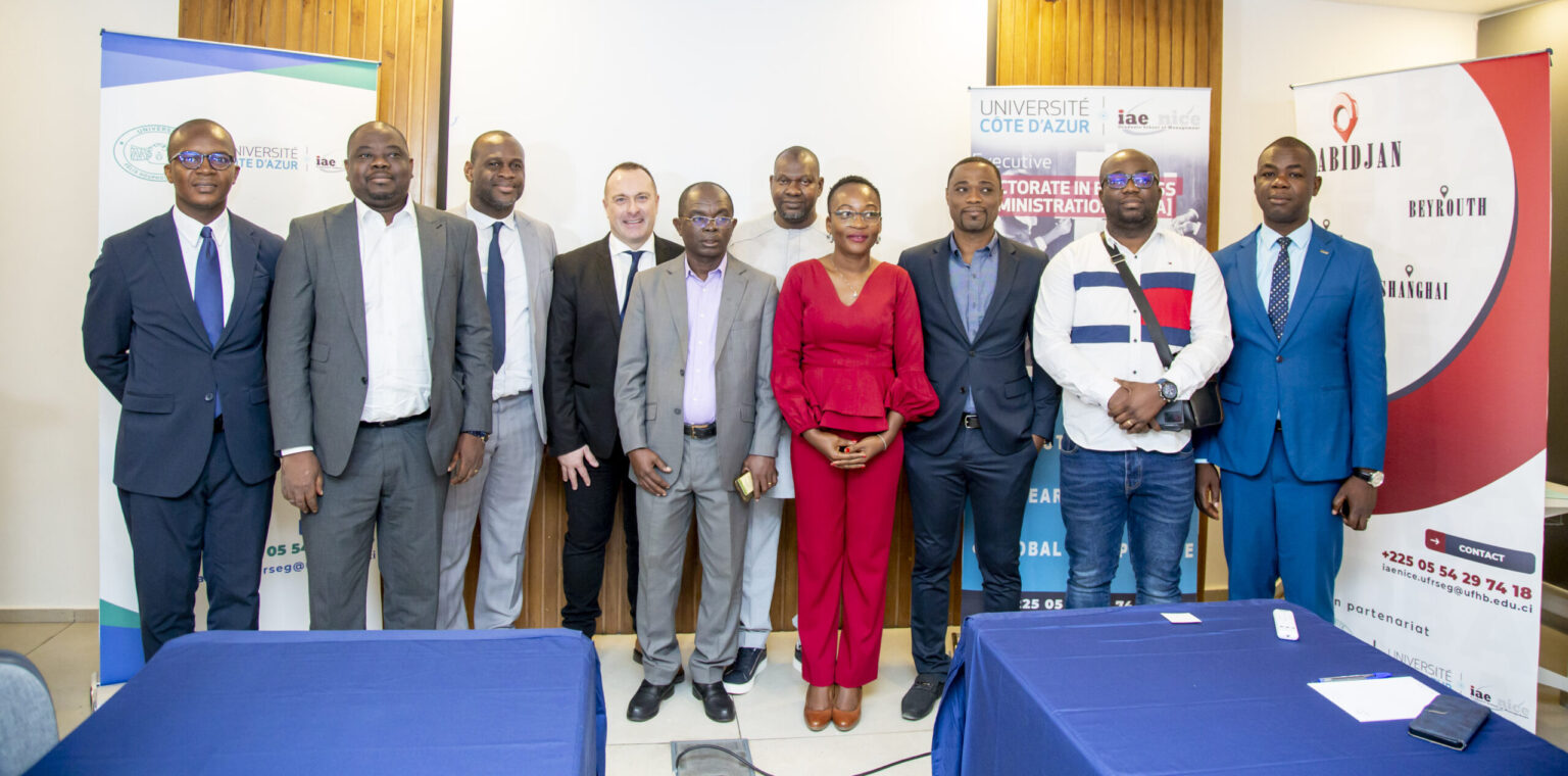 Côte d’Ivoire-AIP/ L’UFHB et l’Université Côte d’Azur lancent un doctorat professionnel en Administration des affaires