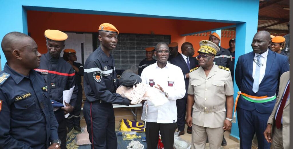 Côte d’Ivoire -AIP/ Le ministre Vagondo invite les forces de l’ordre à être plus près des populations de Dabou