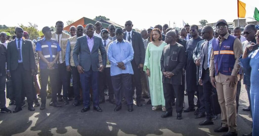 Côte d’Ivoire-AIP/ Le vice-président Tiémoko Meyliet s’enquiert de l’état d’avancement des travaux de la route Tortiya-Niakara