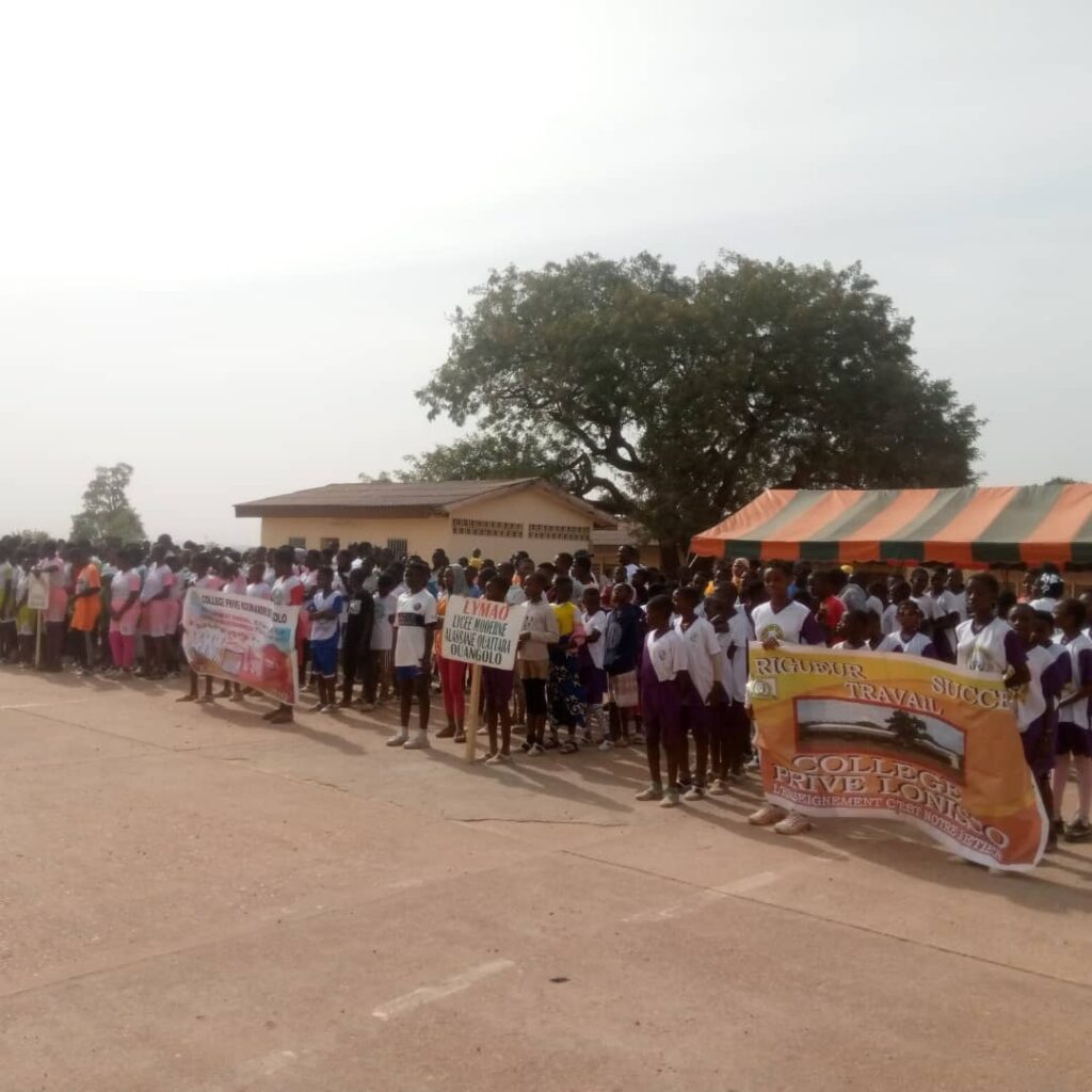 Côte d’Ivoire-AIP/ OISSU 2025: 25 établissements scolaires s’affrontent dans les compétitions sportives à Ouangolodougou