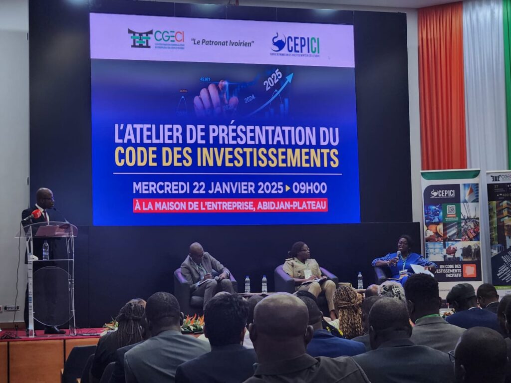 Côte d’Ivoire-AIP/ Le CGECI et le CEPICI incitent les opérateurs économiques à profiter des avantages du Code des investissements