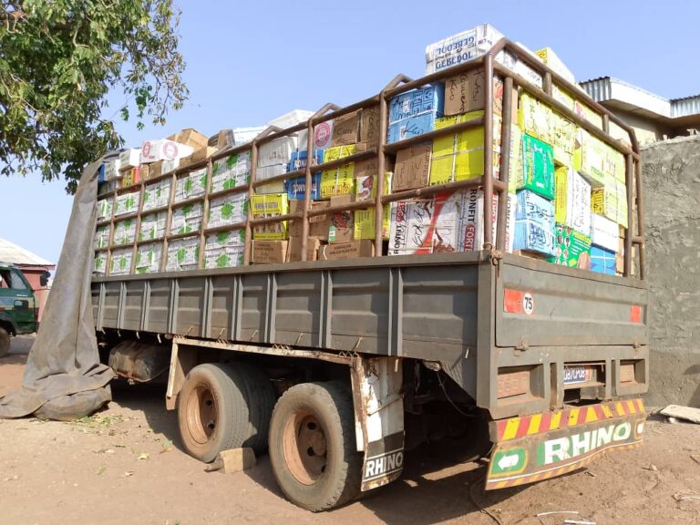 Côte d’Ivoire-AIP/ Six camions de contrebande en provenance du Ghana saisis à Bouna