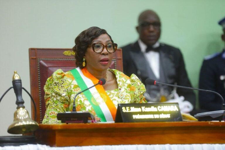 Côte d’Ivoire-AIP / Présidentielle 2025 : Kandia Camara confie une mission de paix aux sénateurs