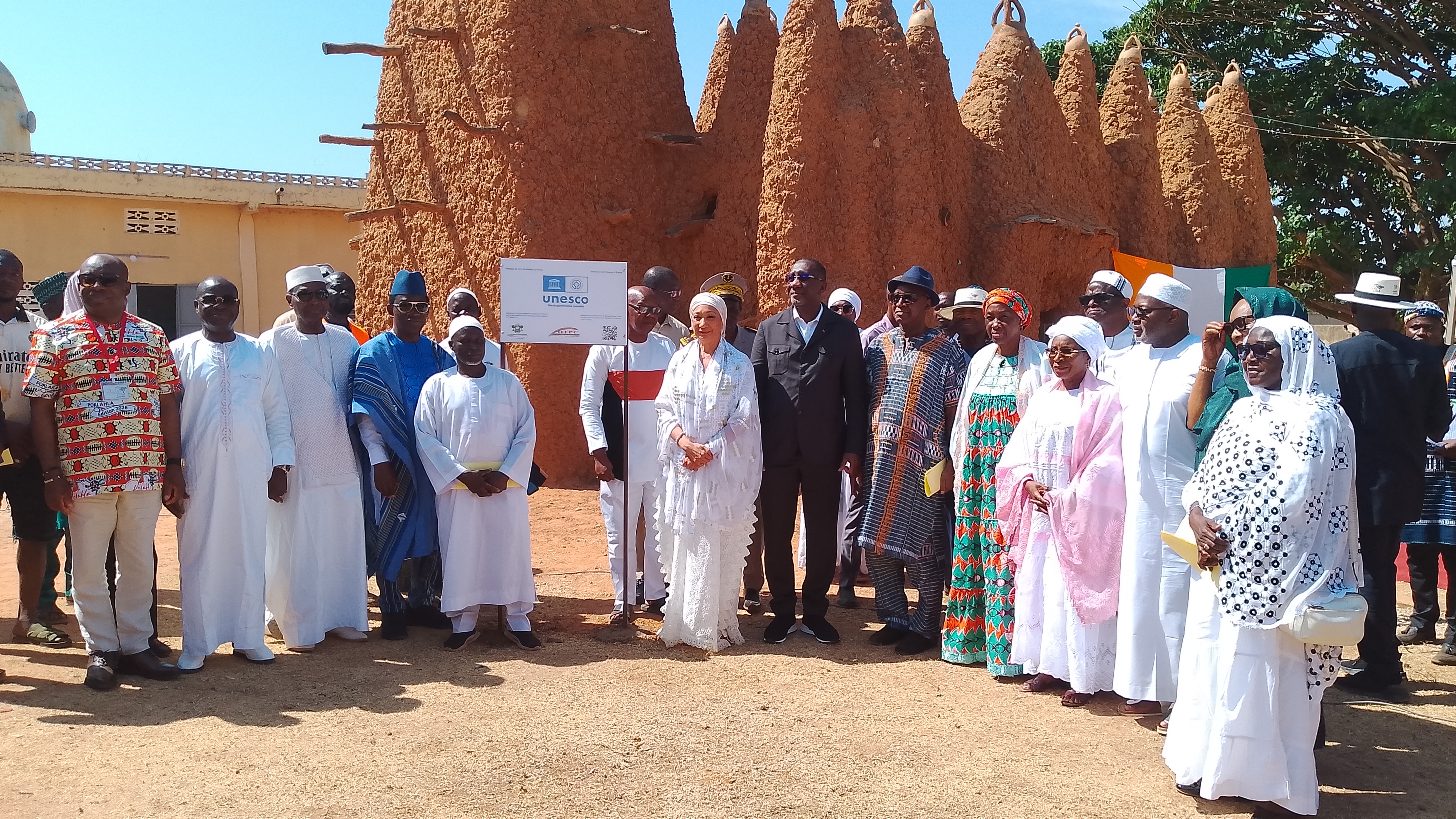 Côte d’Ivoire–AIP /La communauté de Kouto mobilisée pour la sauvegarde de la mosquée de style soudanais