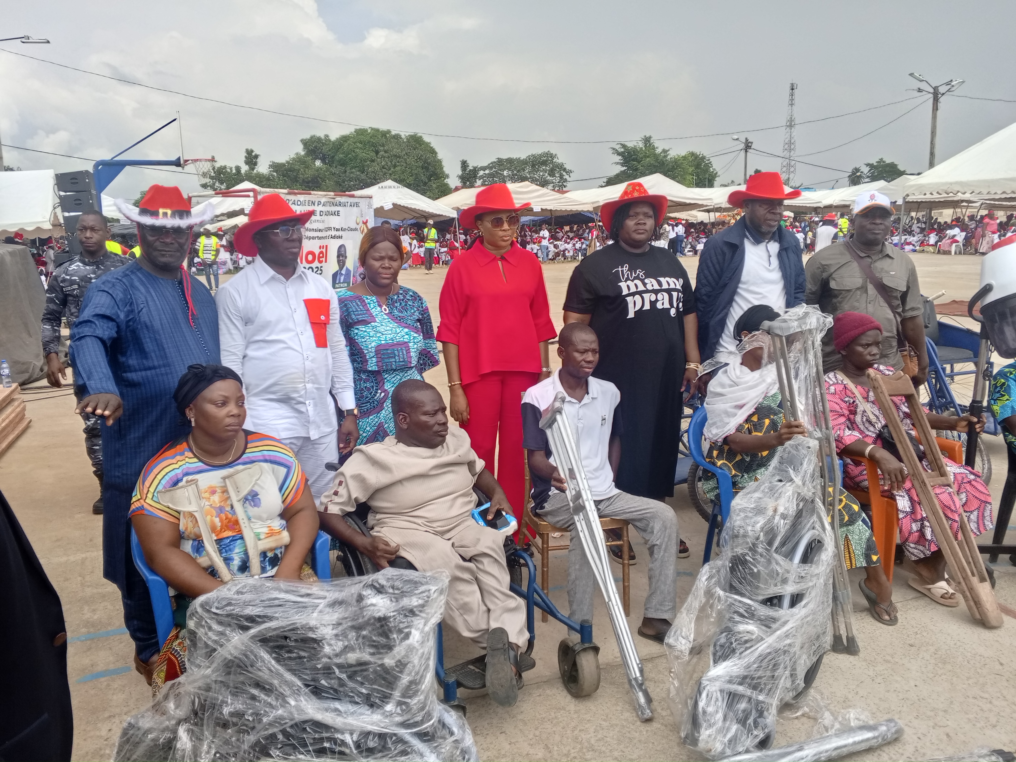 Côte d’Ivoire-AIP / Solidarité du conseil municipal d’Adiaké à 130 personnes vulnérables