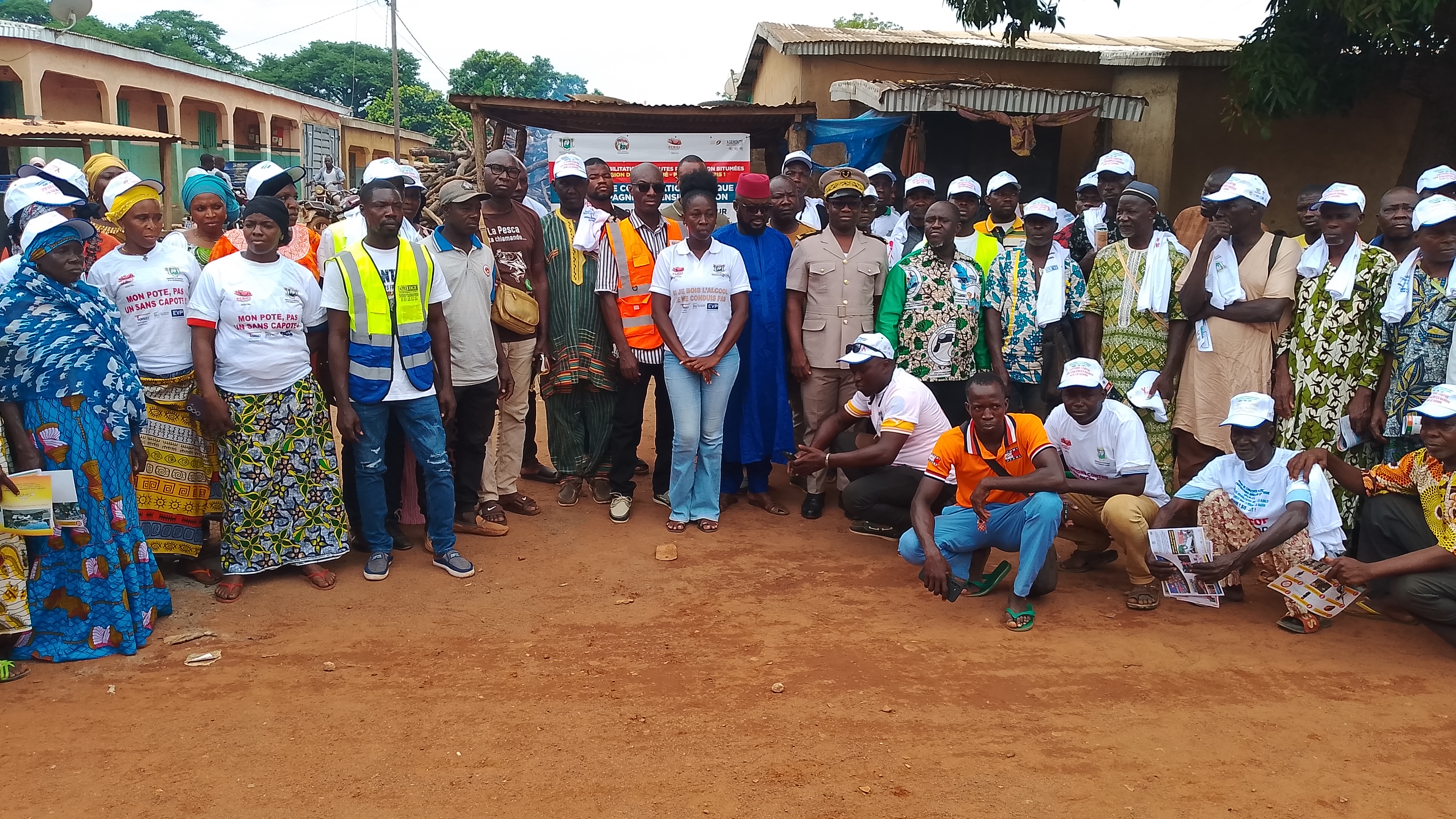 Côte d’Ivoire-AIP/Les populations de Landiougou sensibilisées aux enjeux sociaux liés au projet routier