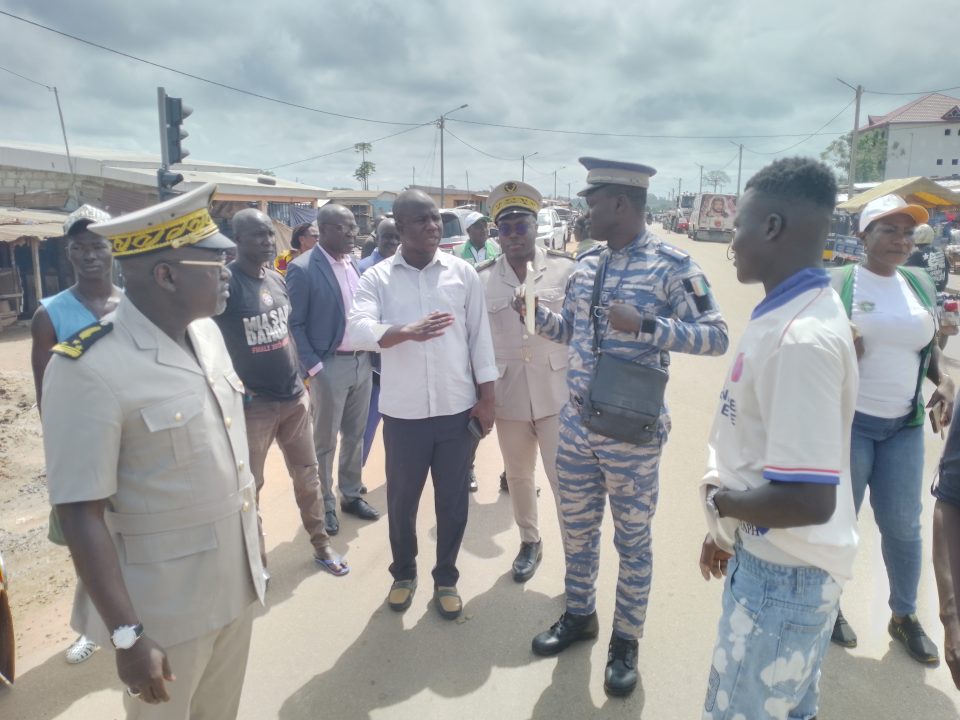 Côte d’Ivoire – AIP / Opération de sensibilisation sur le port du casque et le respect du code de la route à Guitry