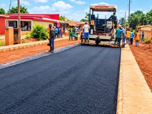 Côte d’Ivoire-AIP/ Les populations de Krégbé saluent les travaux de bitumage des voies de la localité