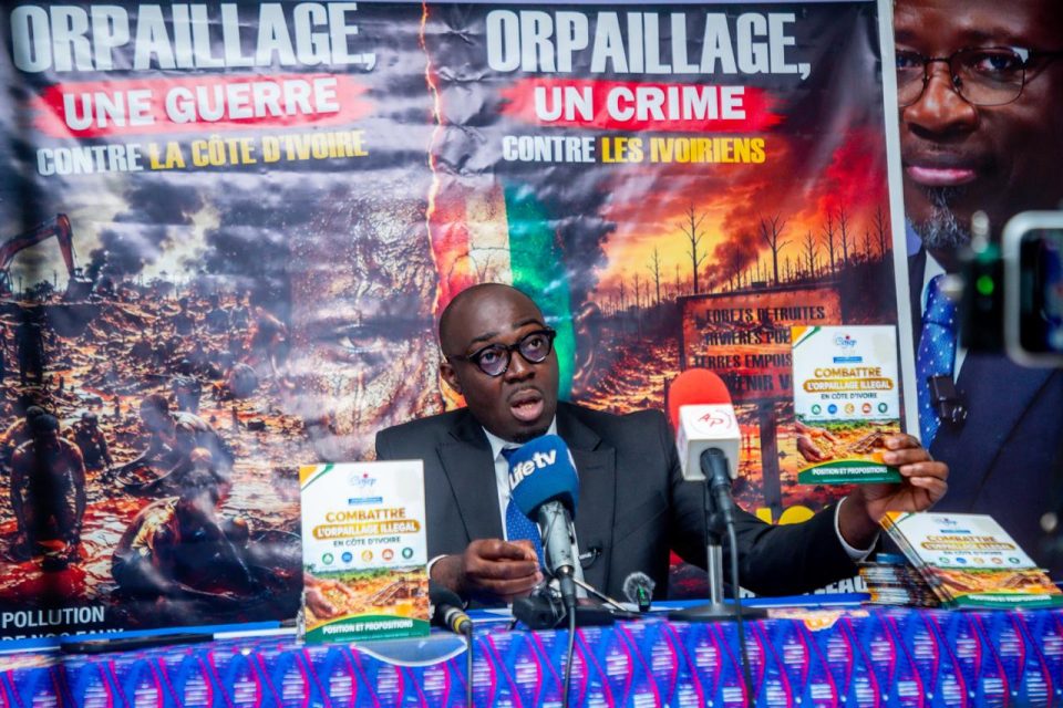 Côte d’Ivoire-AIP/Lutte contre l’orpaillage illégal : le COJEP propose une stratégie axée sur l’anticipation et le démantèlement des réseaux