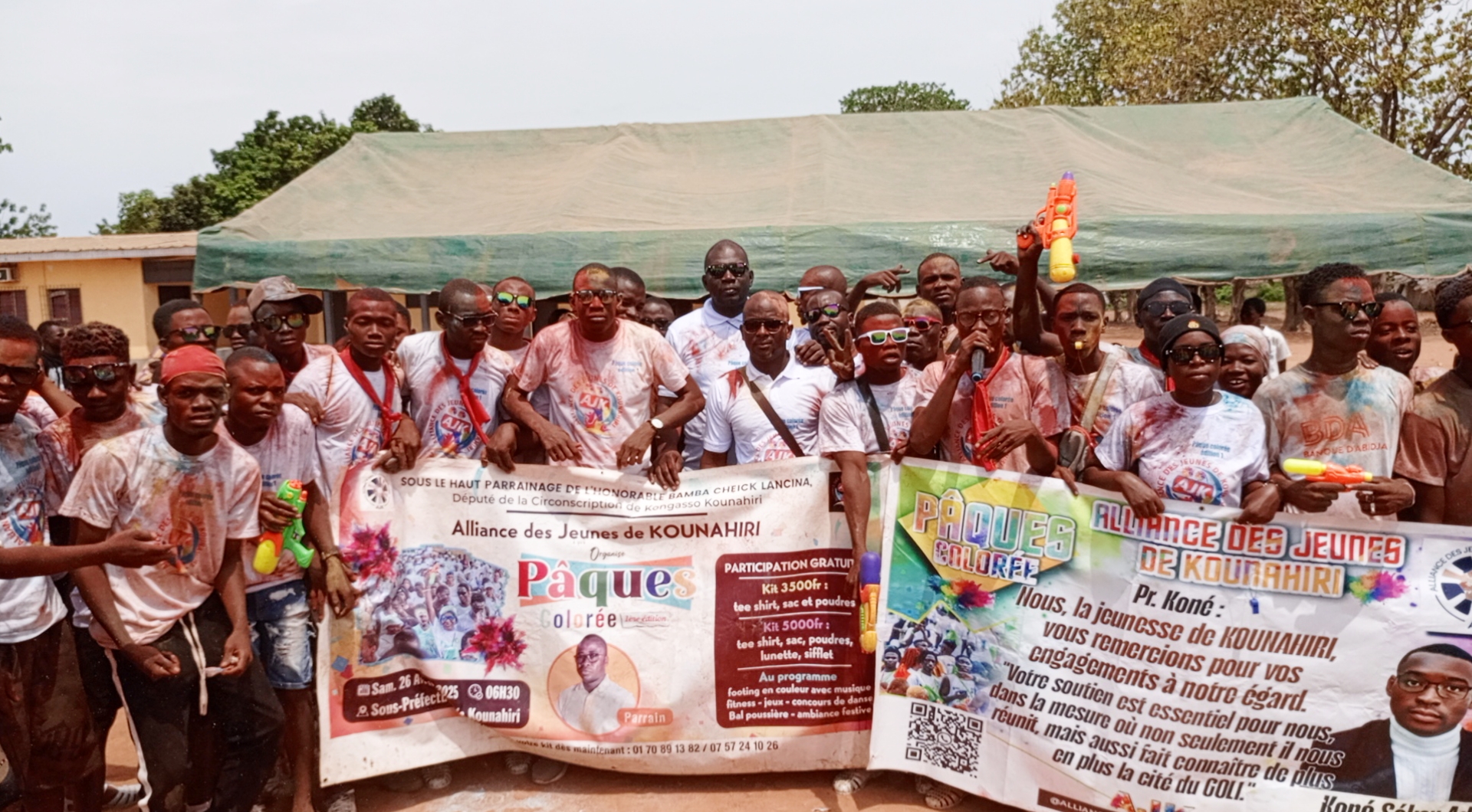 Côte d’Ivoire AIP/ La première édition de la « Pâques colorée » célébrée sous le signe de l’union de la jeunesse à Kounahiri