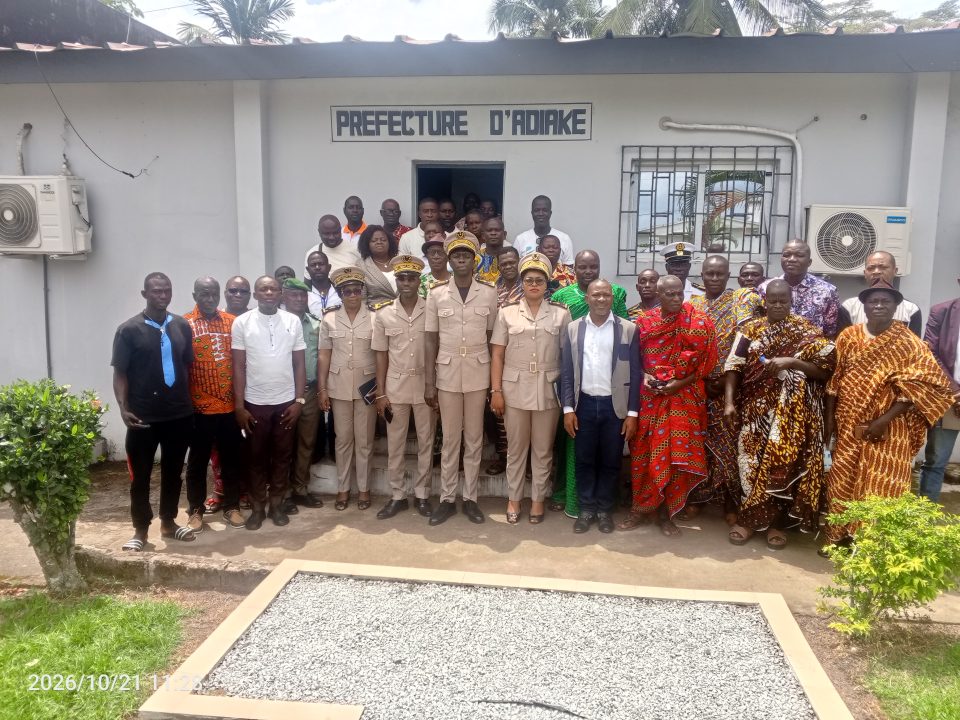 Côte d'Ivoire - AIP/ Les acteurs de la pêche d'Adiaké sensibilisés avant la réouverture de la lagune Aby au filet