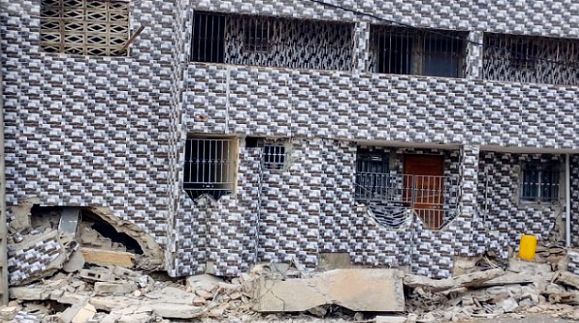 Côte d’Ivoire-AIP/ Un immeuble d’habitation s’effondre à Bangolo sans faire de victimes