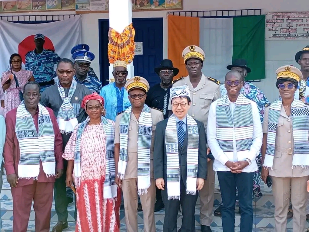 Côte d’Ivoire-AIP/Le Japon dote le CSU de Kouétinfla d’une maternité pour renforcer la santé maternelle
