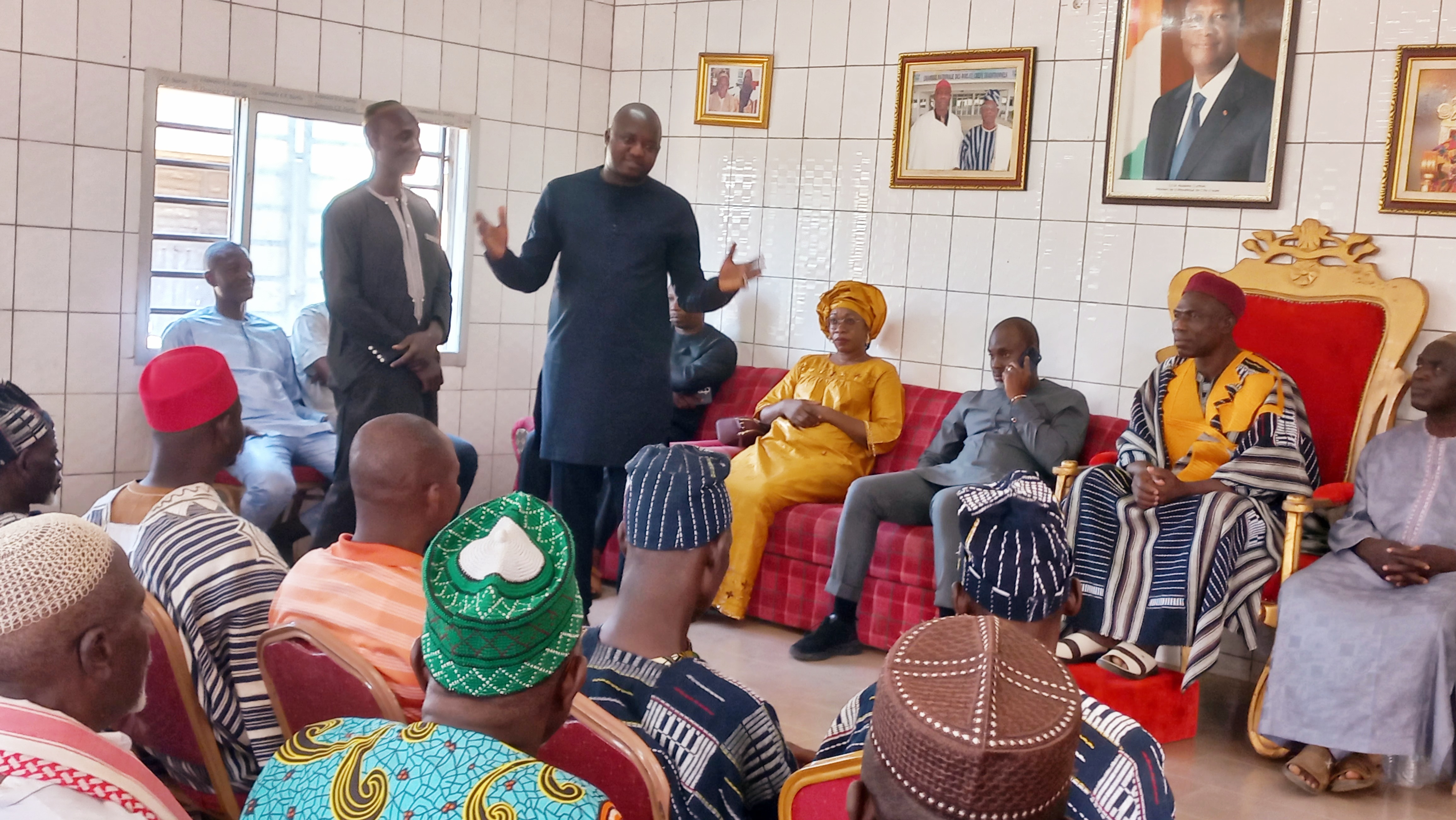 Côte d’Ivoire-AIP/ Le député-maire de Madinani sonne la mobilisation pour l’inauguration de la grande mosquée de Dabadougou