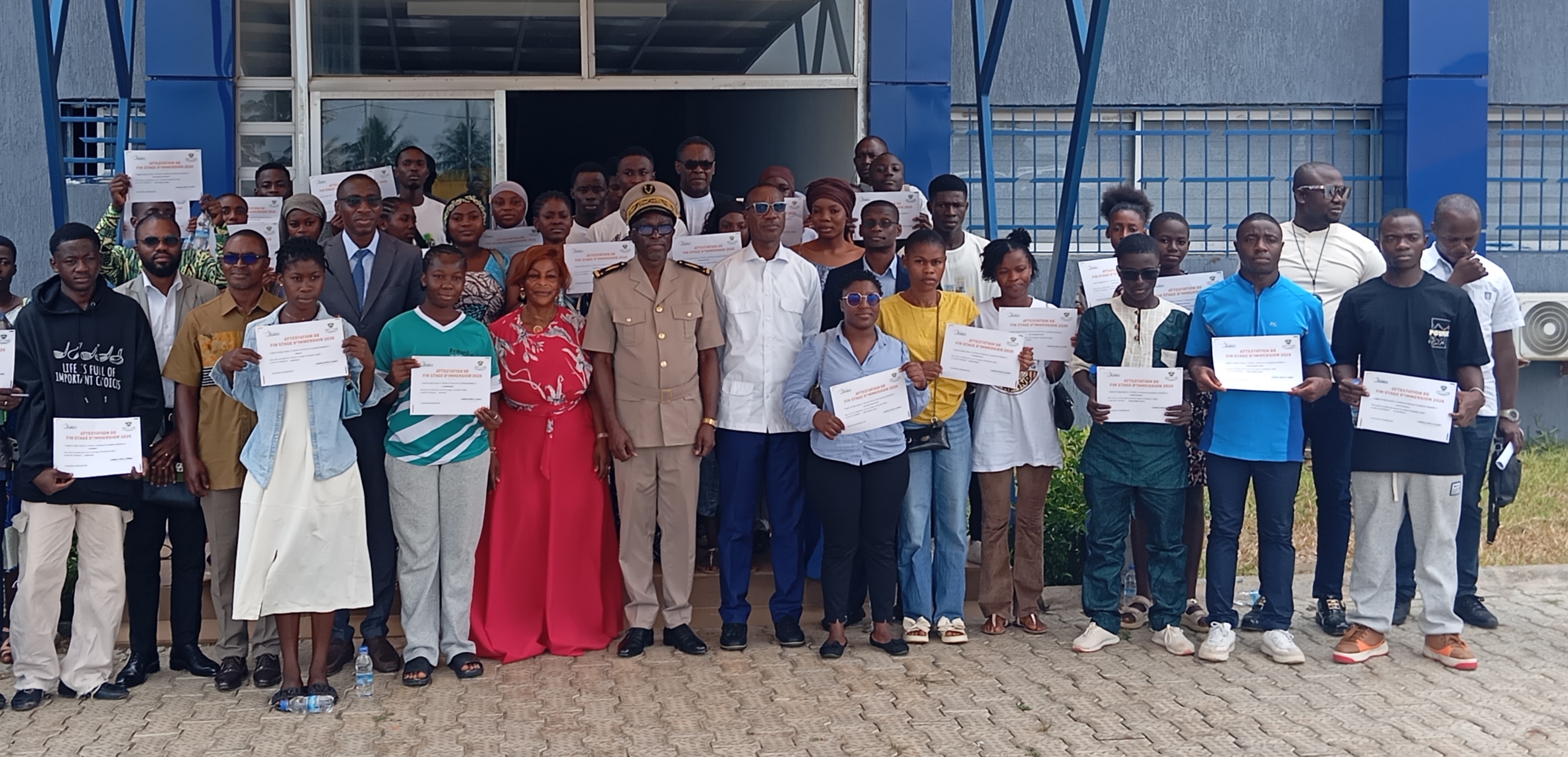 Côte d’Ivoire- AIP/83 jeunes reçoivent leurs attestations de fin de stage d’immersion