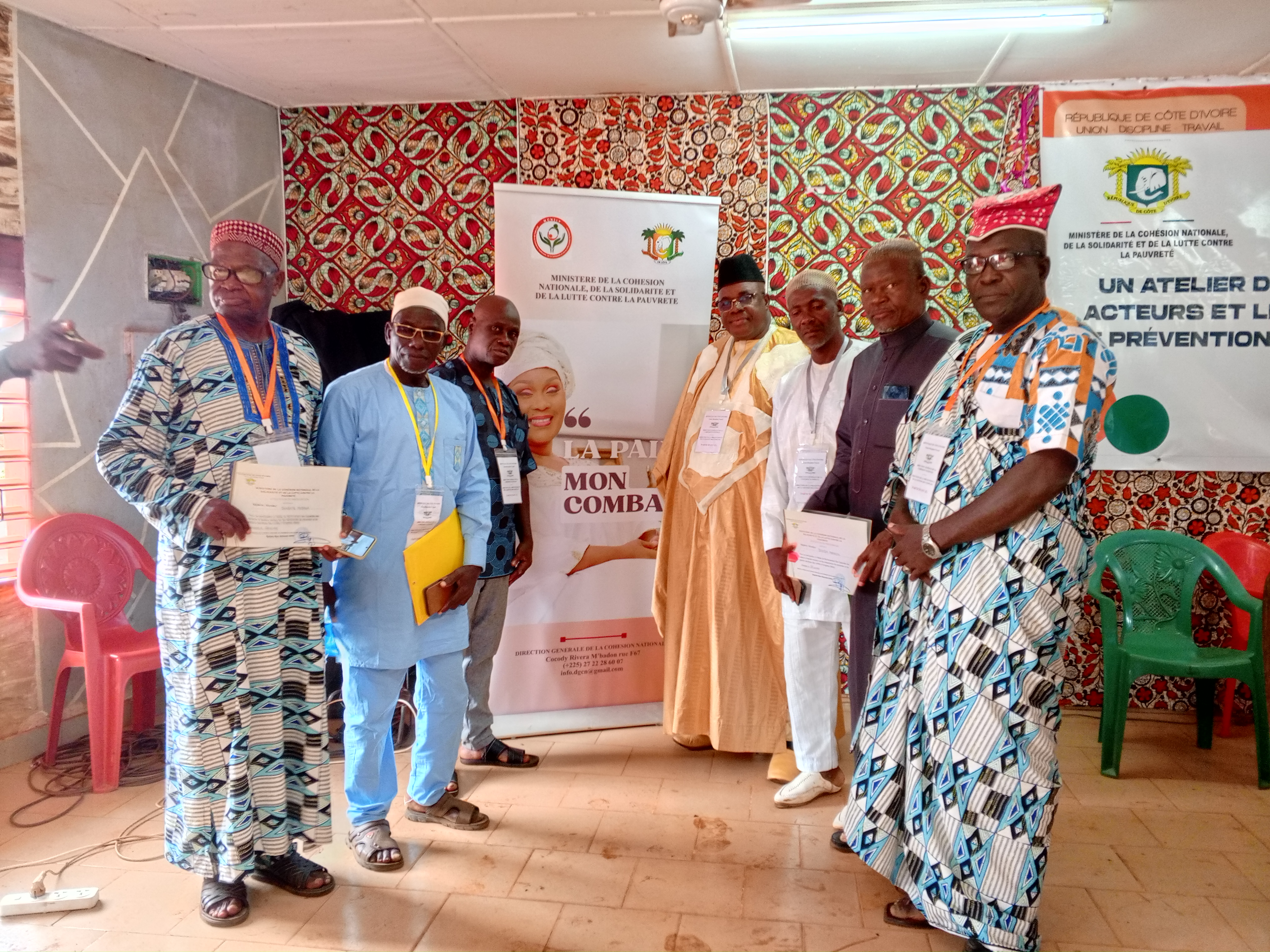 Côte d’Ivoire-AIP / Des leaders communautaires de Kongasso s’engagent pour la paix