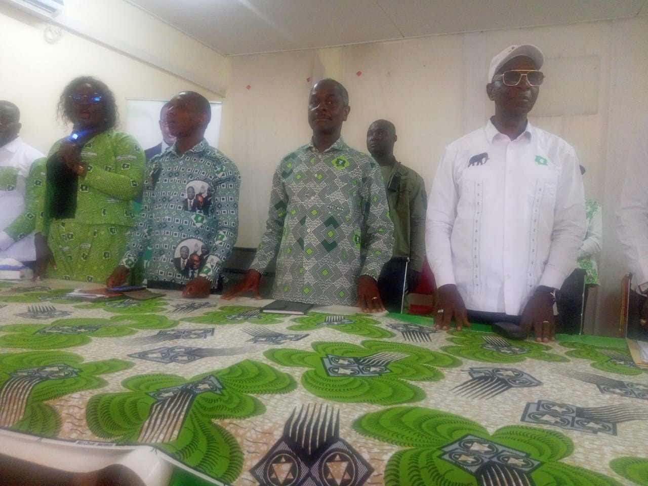 Côte d’Ivoire-AIP/ A Gohitafla, Calice Yapo appelle les militants du PDCI-RDA à se mobiliser autour de Tidjane Thiam