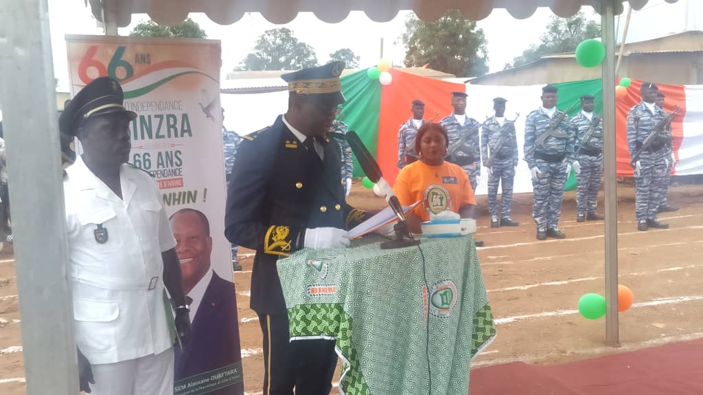Côte d’Ivoire-AIP/An 66 : Binzra accueille la première célébration de l’Indépendance au niveau de la sous-préfecture de Zuénoula