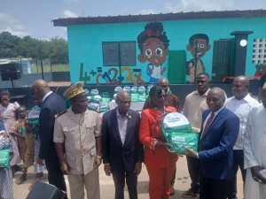 Côte d’Ivoire-AIP/ La SODECI offre un centre de protection de la petite enfance aux populations de Kong