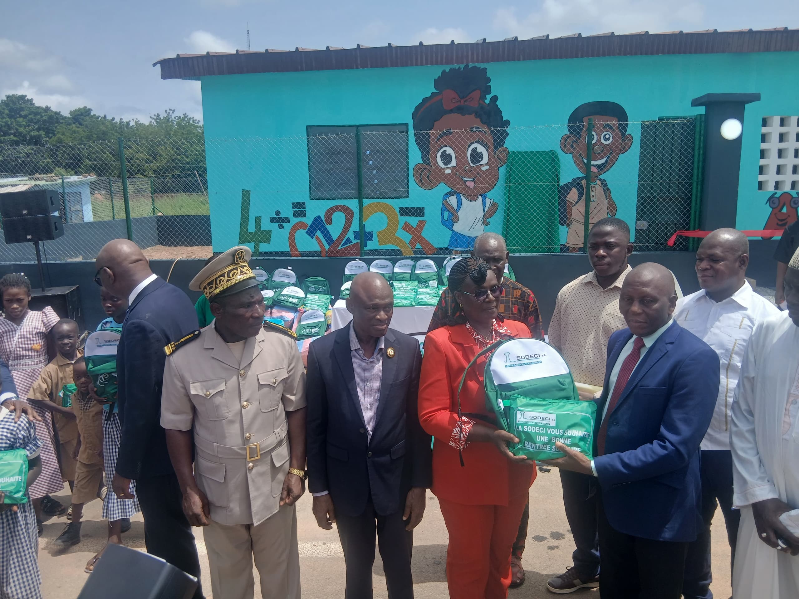 Côte d’Ivoire-AIP/ La SODECI offre un centre de protection de la petite enfance aux populations de Kong