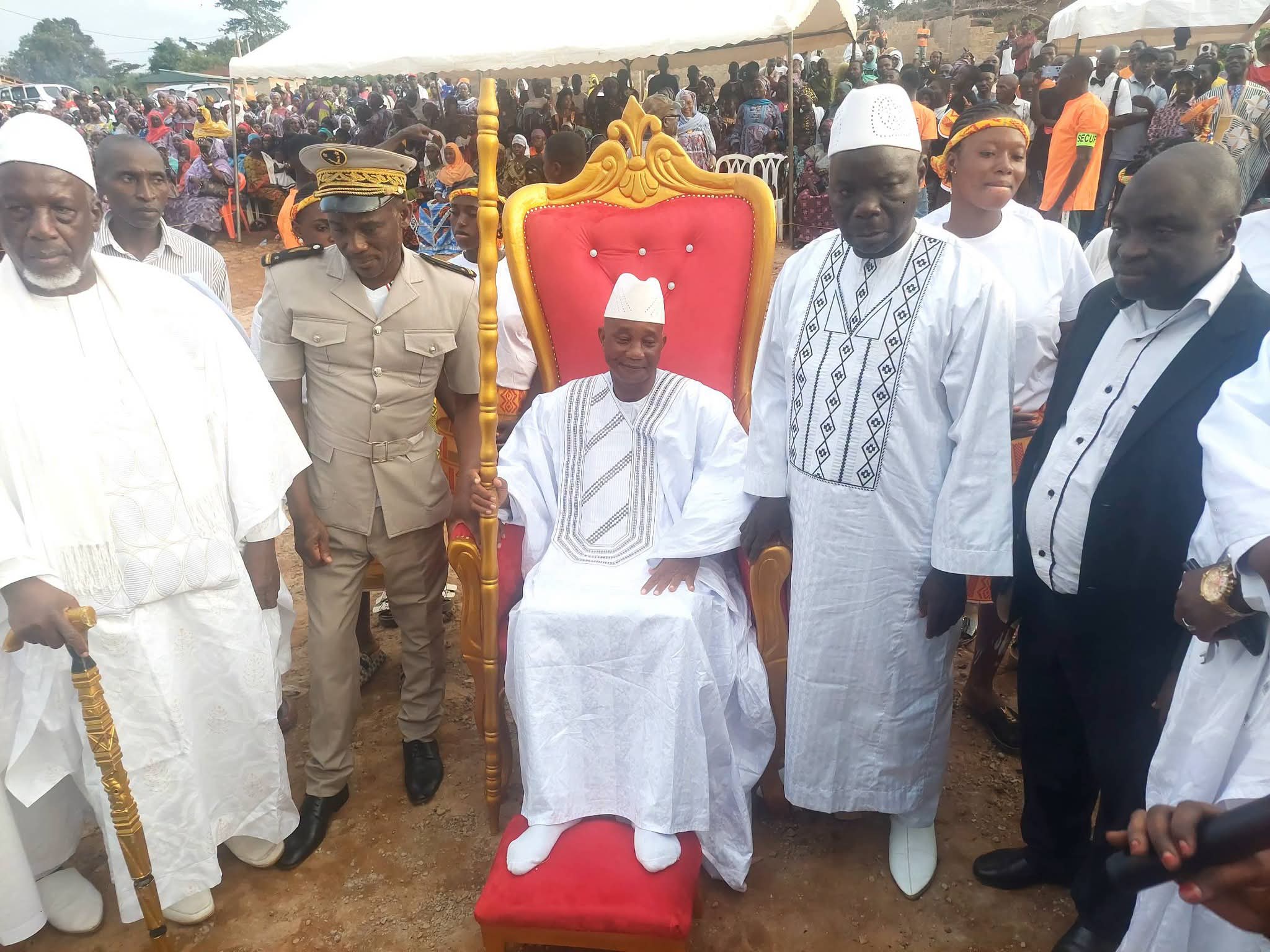 Côte d’Ivoire-AIP/ Ibrahim Bamba investi à la tête de la Mutuelle de développement de Mandougou