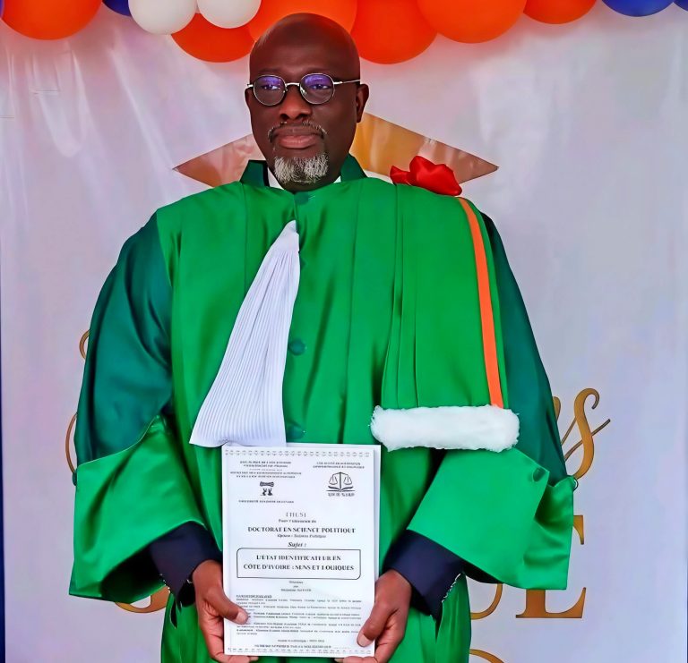 Côte d’Ivoire-AIP/ Un cadre du Bafing décroche le doctorat en sciences politiques avec la mention « très honorable »