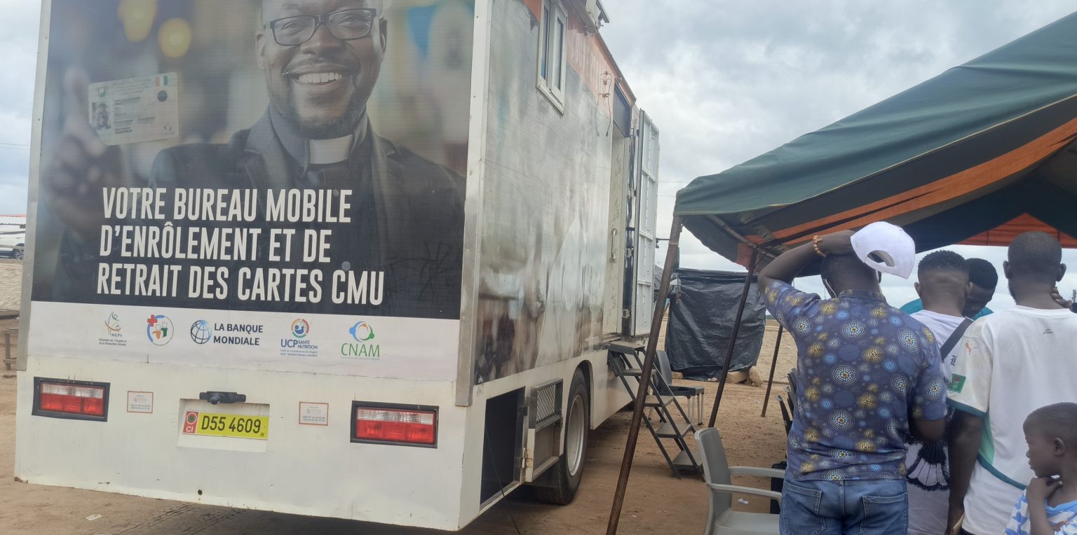 Côte d’Ivoire-AIP / Une caravane mobile rapproche les populations de Bonon de la Couverture maladie universelle