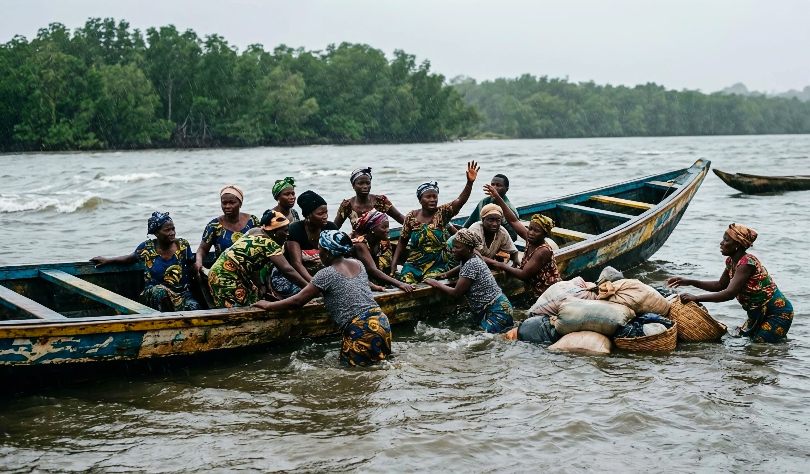 Côte d’Ivoire-AIP/ Le corps d’une commerçante disparue dans le naufrage du fleuve Bada retrouvé à Koro
