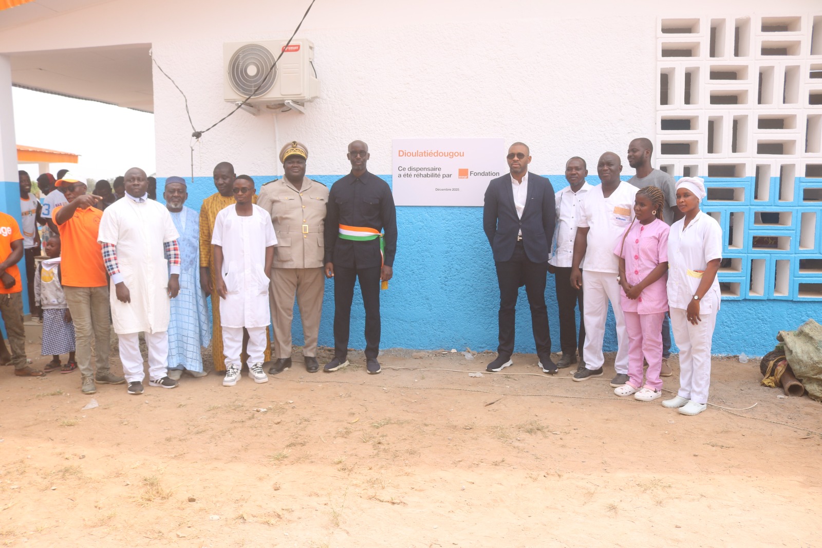 Côte d’Ivoire-AIP/Odienné: la fondation Orange réhabilite le centre de santé de Dioulatièdougou