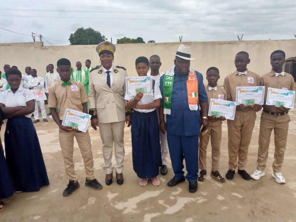 Côte d’Ivoire-AIP/ Duékoué: le collège Légbédji Yao Jules célèbre l’excellence