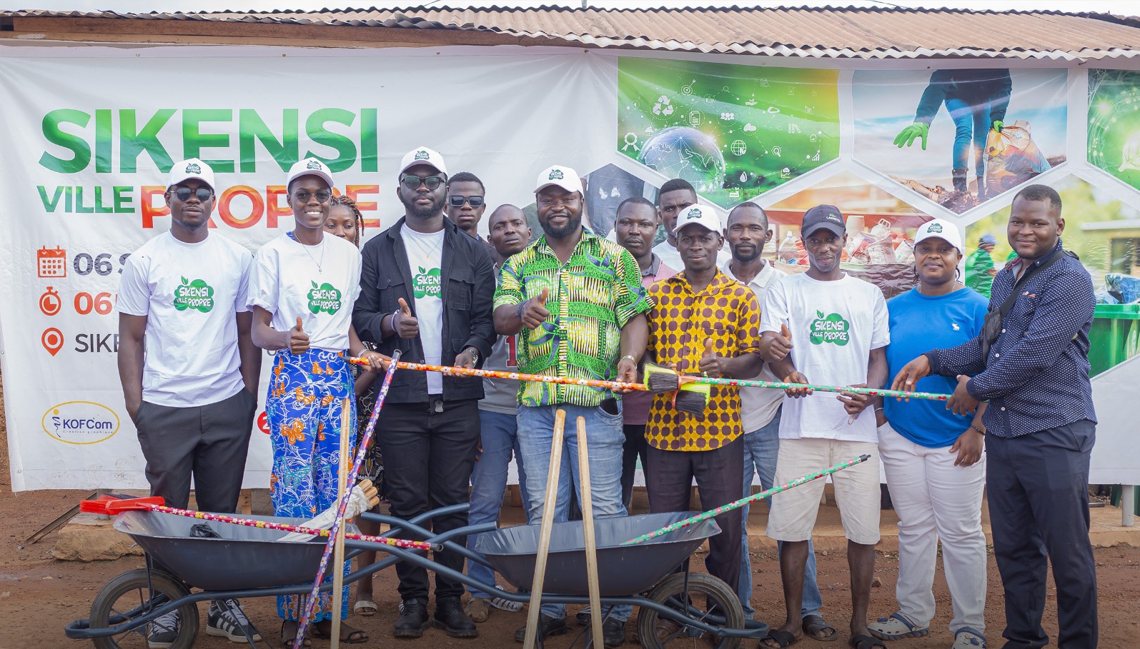 Côte d’Ivoire-AIP/ Des jeunes de la commune de Sikensi initient une journée ville propre