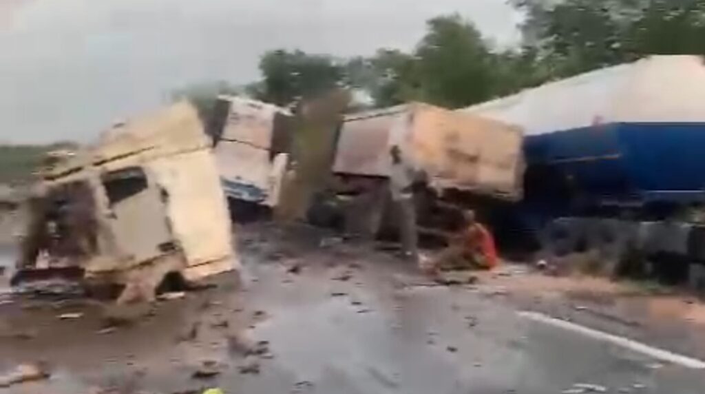 Côte d’Ivoire-AIP/ quatre blessés graves dans un carambolage sur l’axe Niakara-Katiola