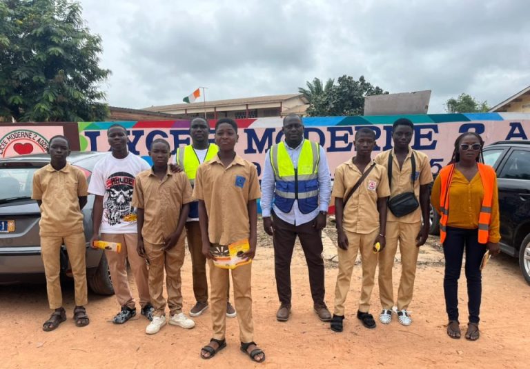 Côte d’Ivoire-AIP/ Les élèves sensibilisés à la sécurité routière pour prévenir les accidents dans La Mé