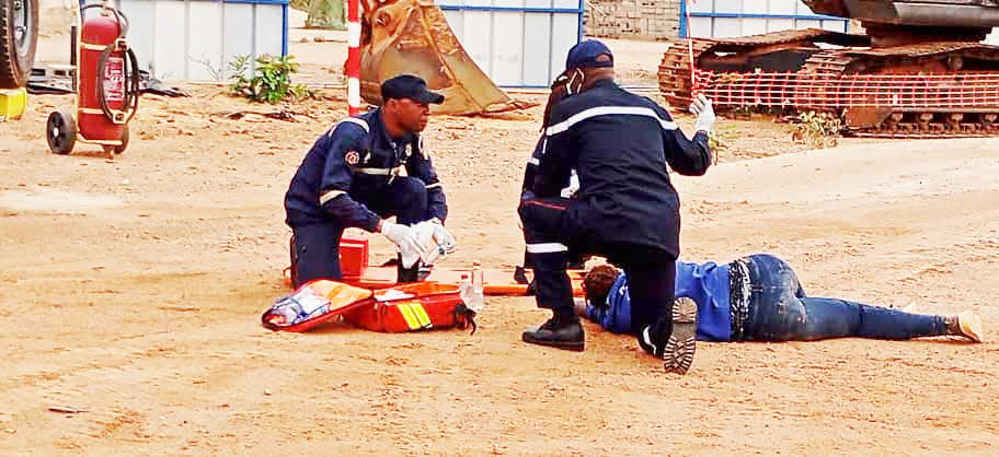 Côte d’Ivoire-AIP/ Un incendie simulé pour montrer l’importance d’une collaboration pour la sécurité à Niakara