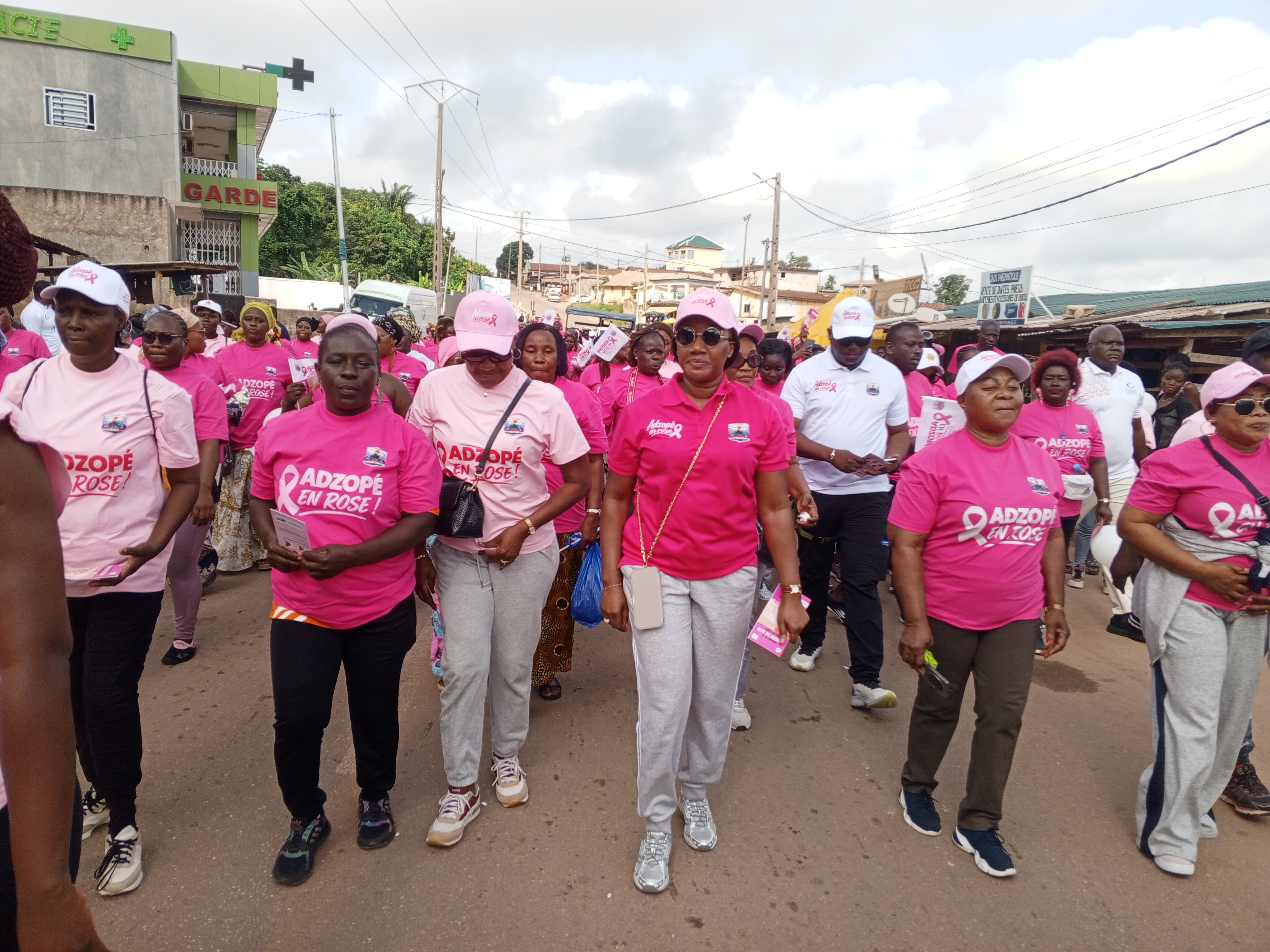 Côte d’Ivoire-AIP/ La mairie d’Adzopé initie une marche pour sensibiliser la population contre le cancer du sein