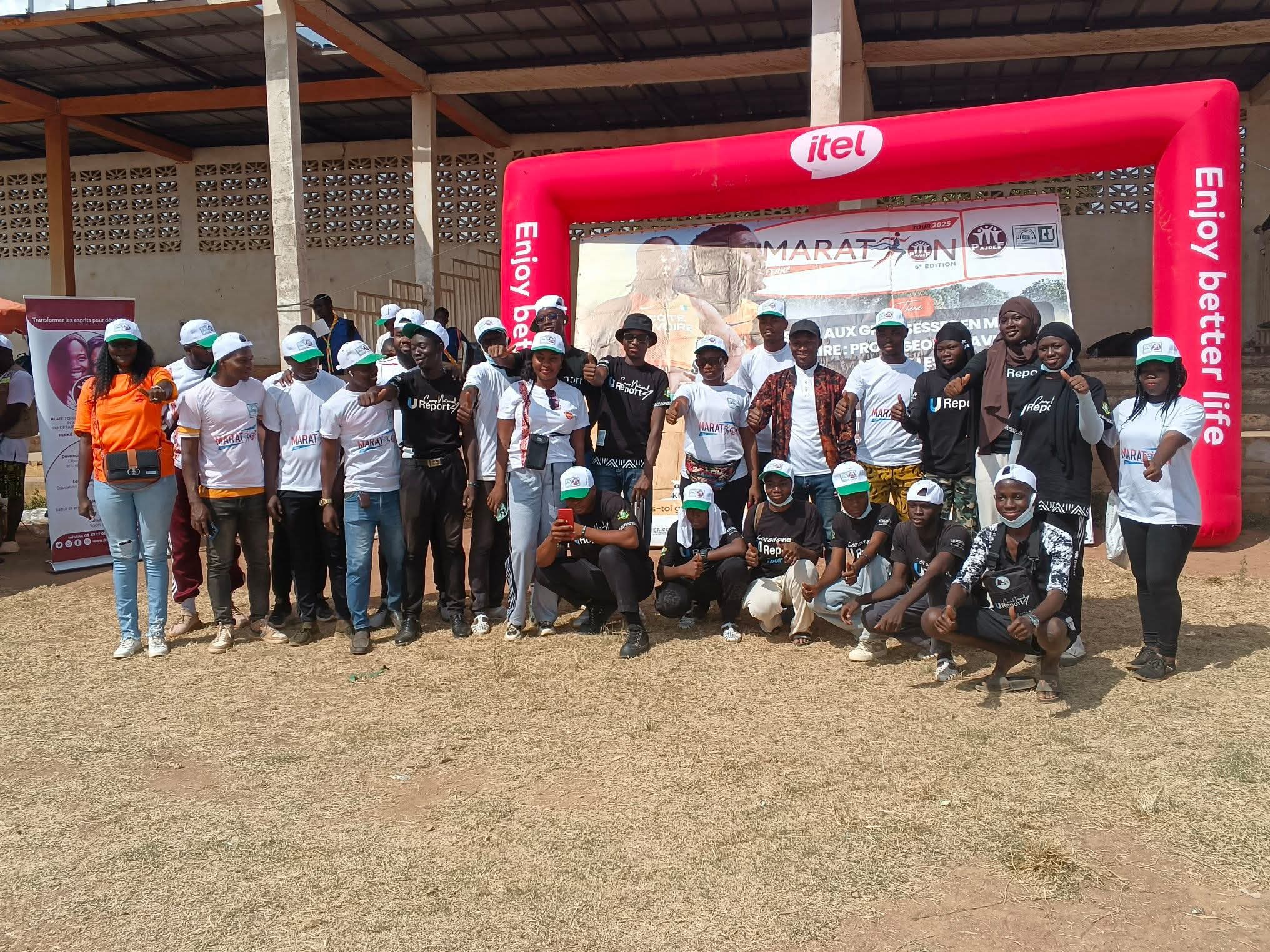 Côte d’Ivoire-AIP / Ferkessédougou : une journée sportive de sensibilisation contre les grossesses en milieu scolaire