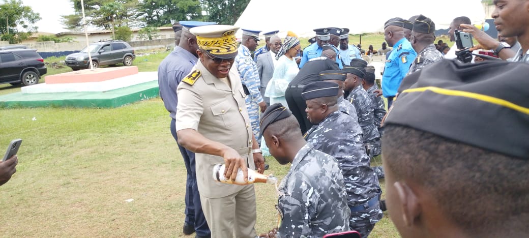 Côte d’Ivoire-AIP/ Le mérite des agents célébré au commissariat de police de Duékoué