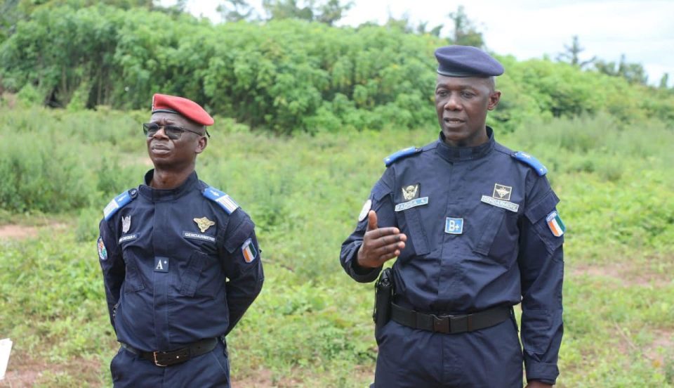 Côte d’Ivoire-AIP/ Le commandant de la Gendarmerie mobile inspecte les unités de la 8e légion
